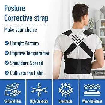Back Posture Correction Belt || 2 in 1